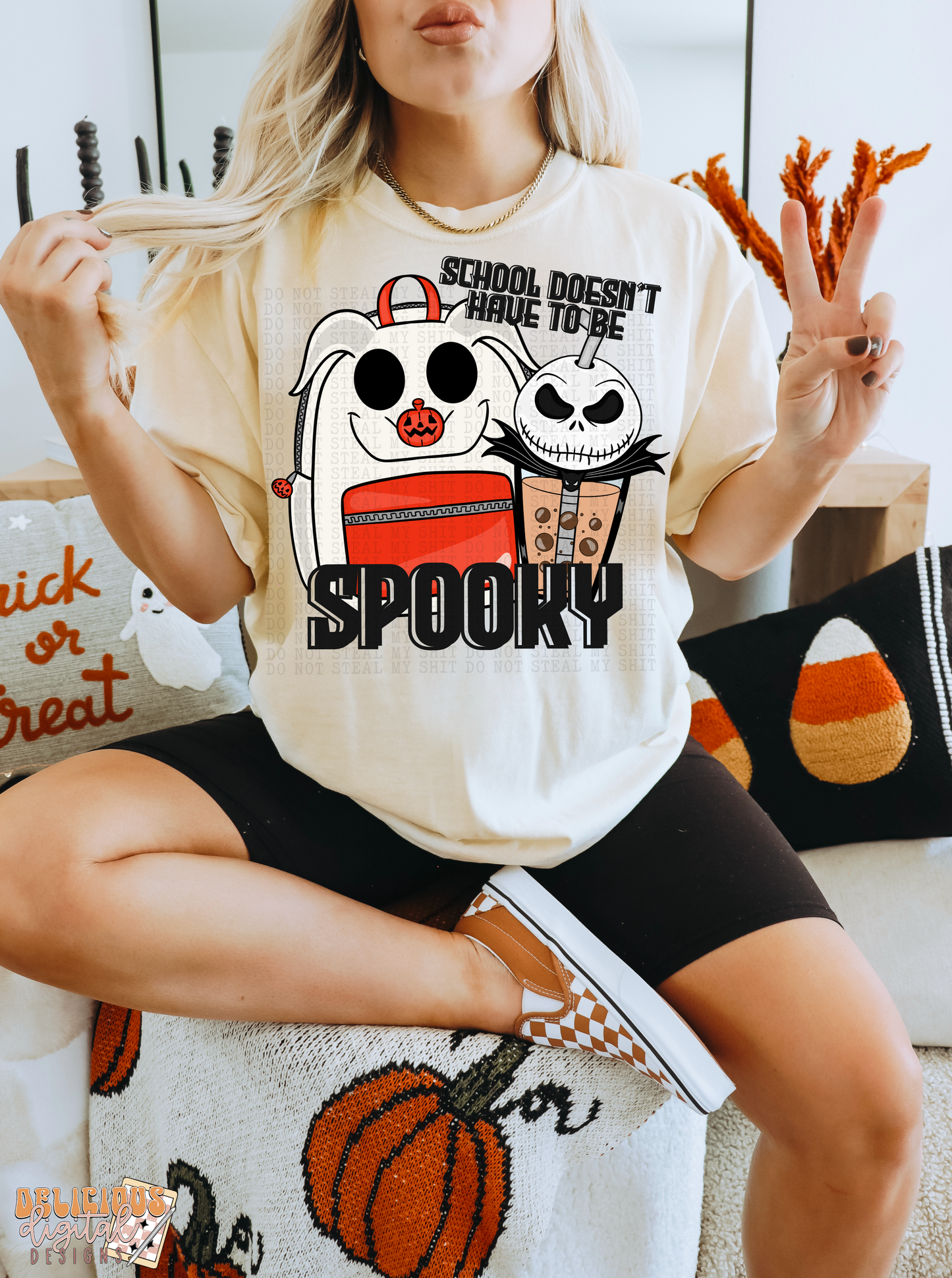 SCHOOL DOESN’T HAVE TO BE SPOOKY PNG | Digital Download | PNG