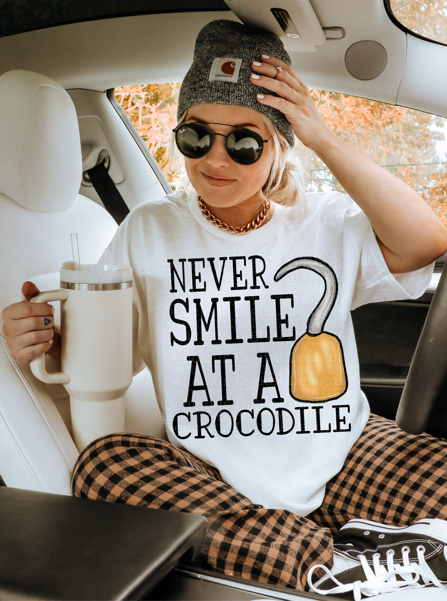 NEVER SMILE AT A CROCODILE PNG | Digital Download | PNG