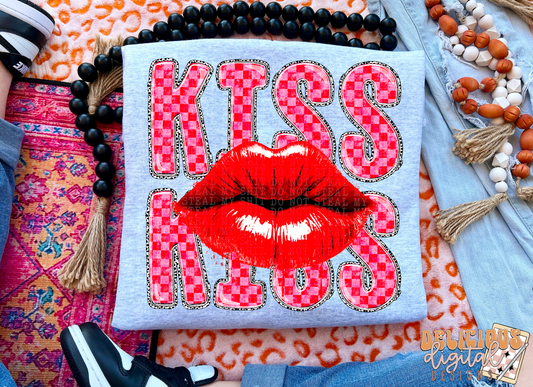 Kiss kiss png, Trendy PNG, Sublimation PNG, Automatic digital PNG download