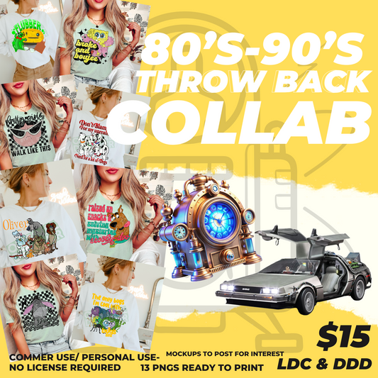 80/90’s THROWBACK COLLAB WITH LDC