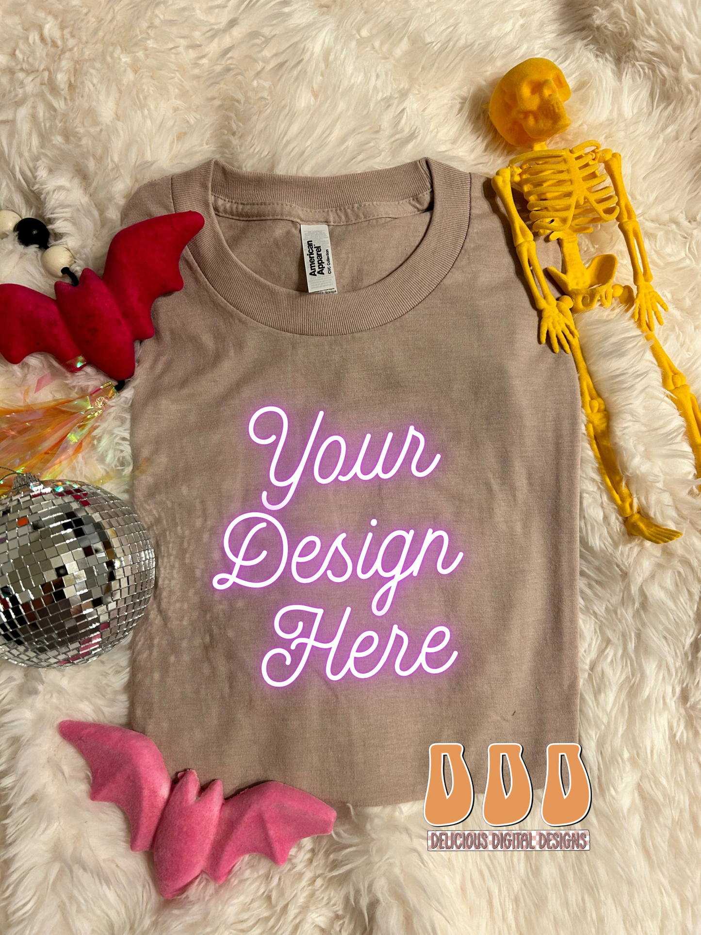 Mockup TAN FLAT LAY SET | Digital Download