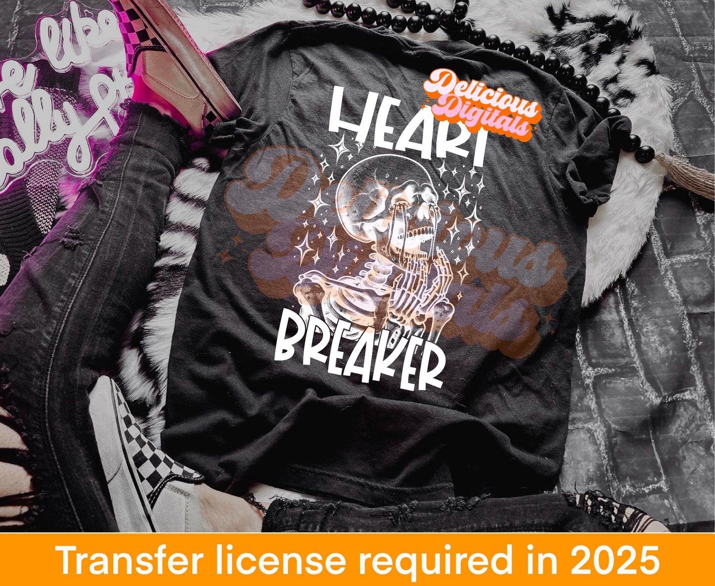 Heart Breaker png, skeleton png, Trendy PNG, Sublimation PNG, Automatic digital PNG download