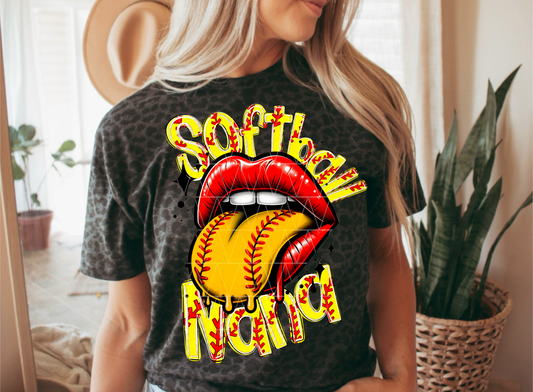 SOFTBALL NANA PNG | SUBLIMATION PNG | AUTOMATIC DOWNLOAD
