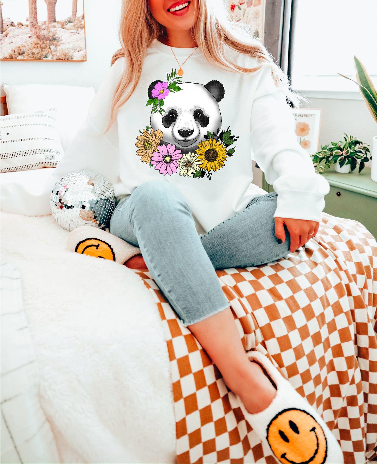 LIMITED EDITION FLORAL PANDA PNG | Digital Download | PNG