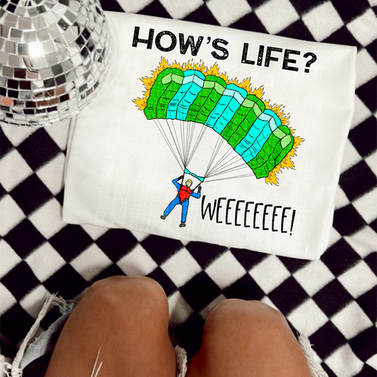 HOW’S LIFE  PNG | Digital Download | PNG