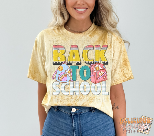 BACK TO SCHOOL 2  PNG  | Digital Download | PNG