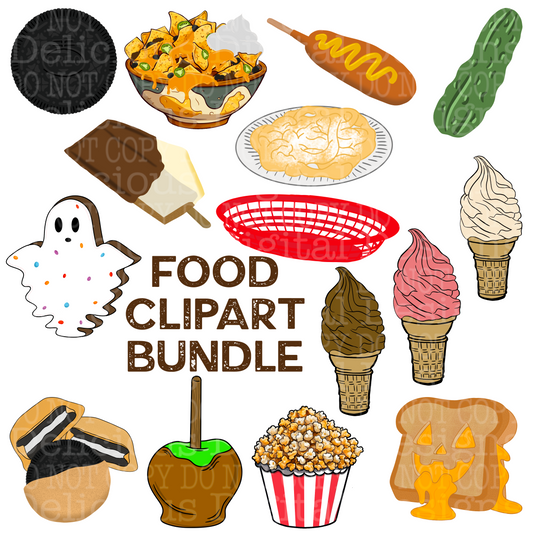 FOOD CLIPART BUNDLE