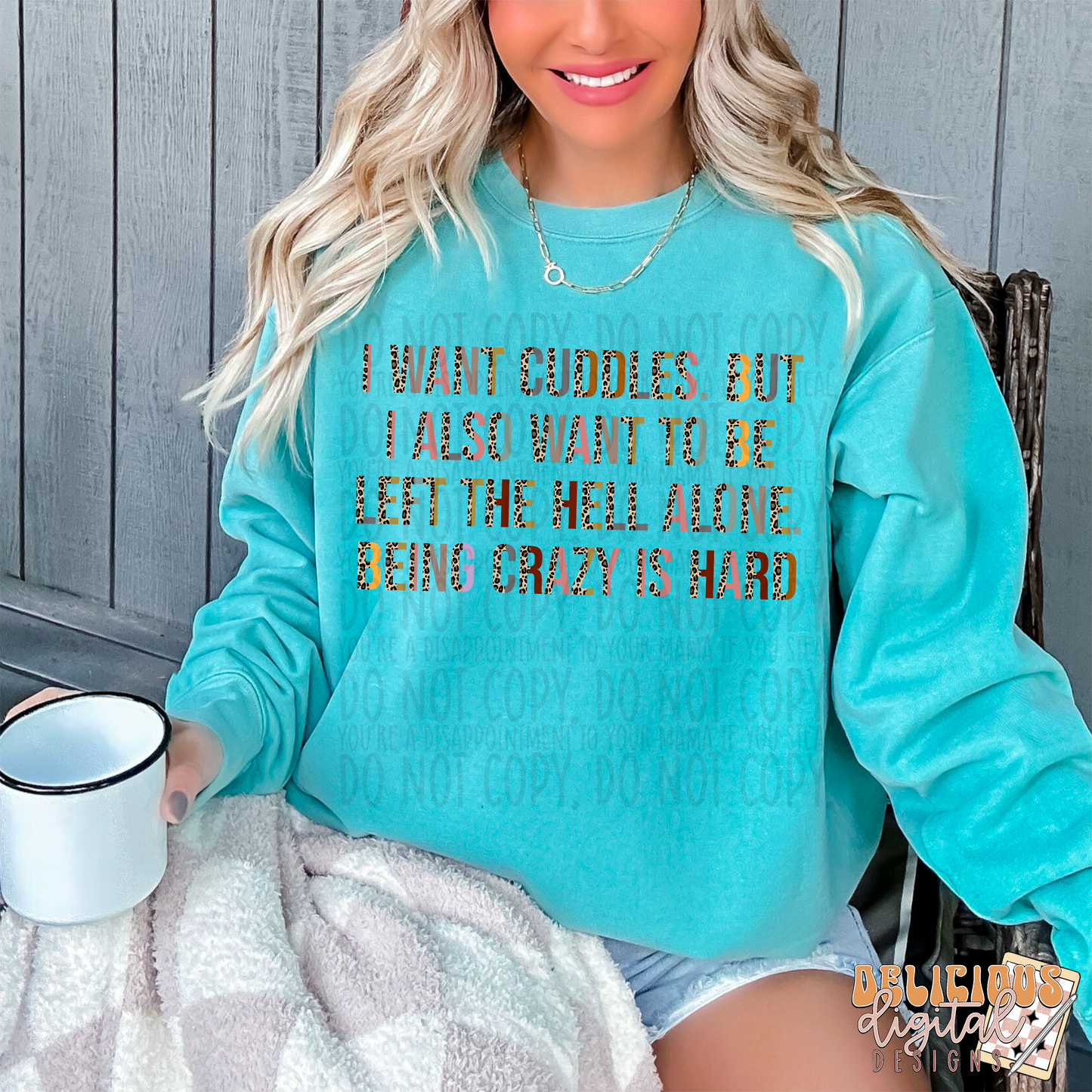 I WANT CUDDLES BUT | Digital Download | PNG