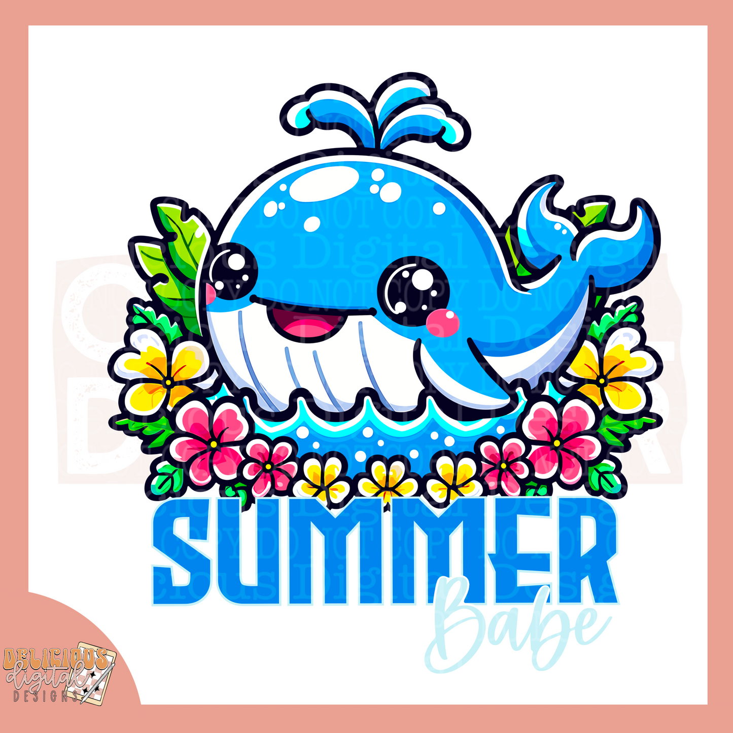 SUMMER BABE PNG | Digital Download | PNG