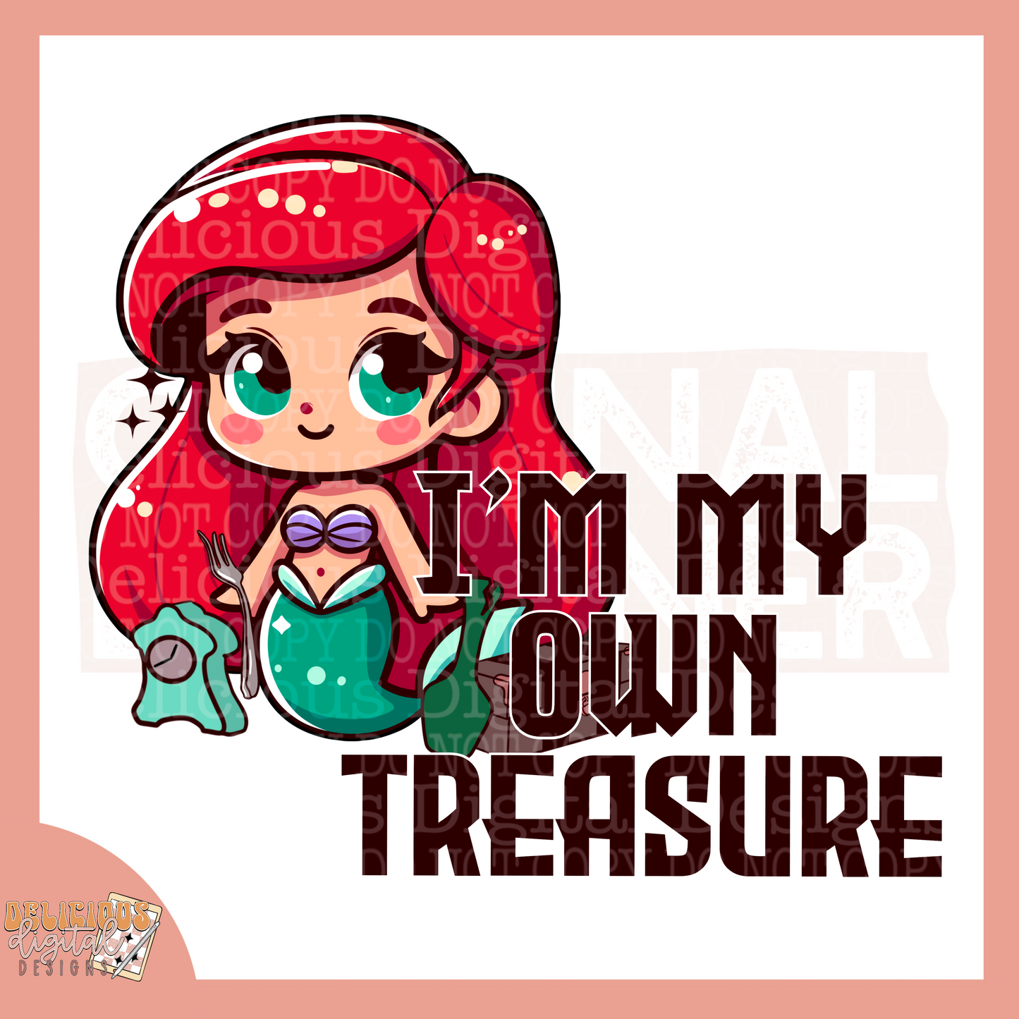 MY OWN TREASURE PNG | Digital Download | PNG