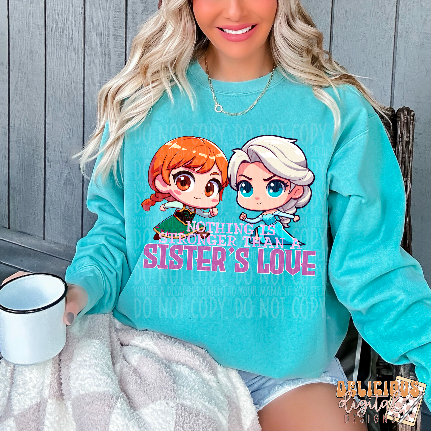 SISTER LOVE PNG | Digital Download | PNG