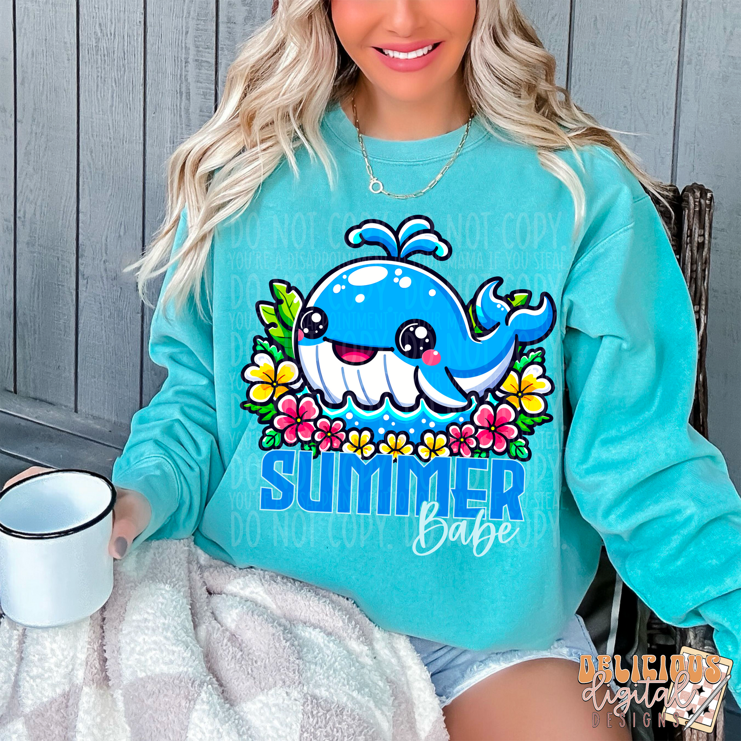 SUMMER BABE PNG | Digital Download | PNG