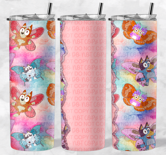 BUTTERFLY FRIENDS TUMBLER | Digital Download | PNG