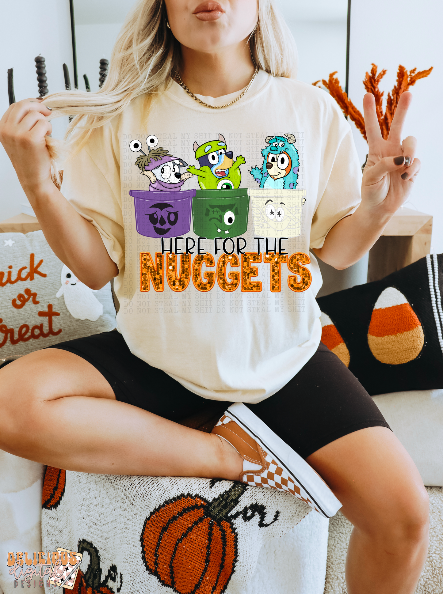 HERE FOR THE NUGGETS PNG | Digital Download | PNG