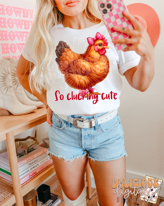 SO CLUCKING CUTE | Digital Download | PNG