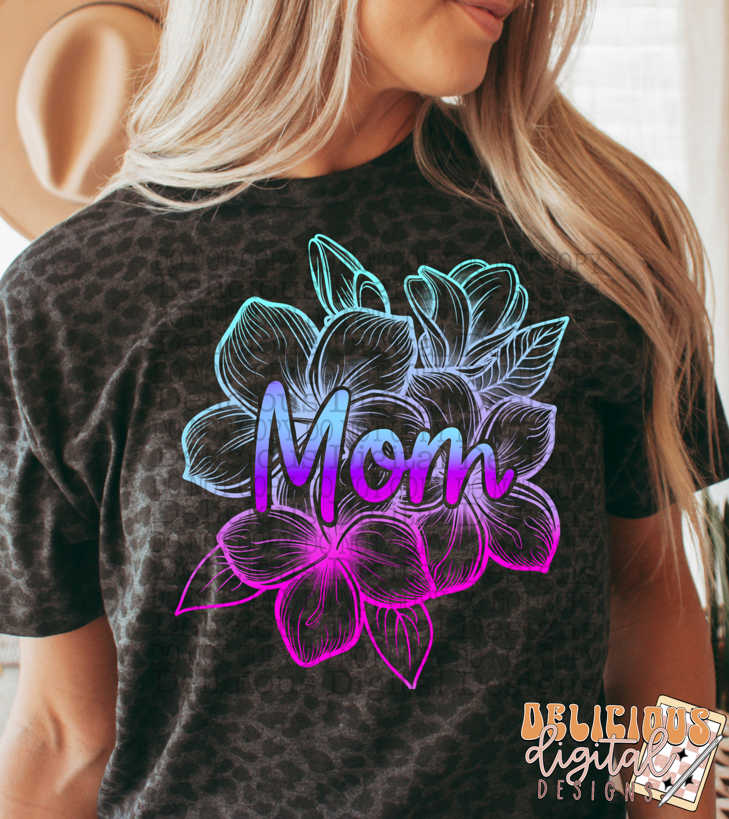 MOM OMBRÉ  | Digital Download | PNG