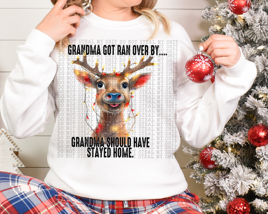 GRANDMA SHOULD HAVE STAYED HOME PNG  | Digital Download | PNG