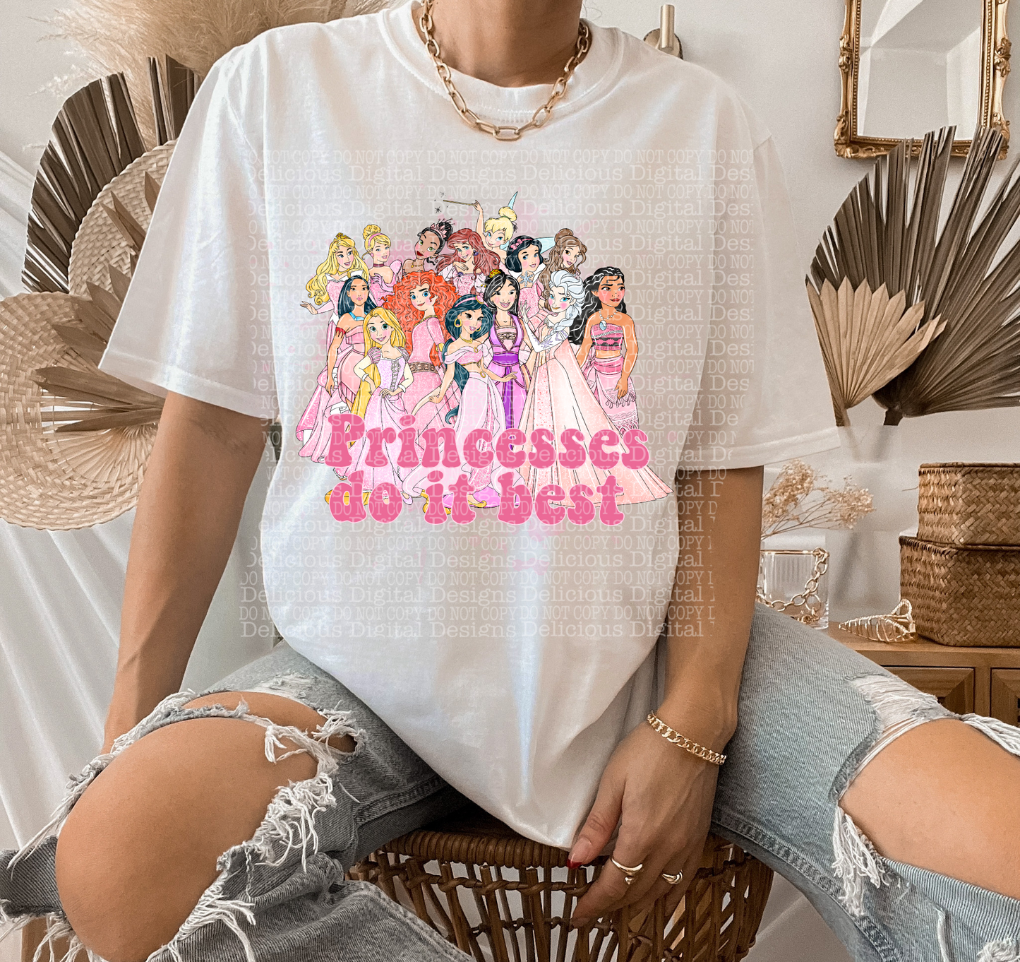 PRINCESS PINK 6 PNG  | Digital Download | PNG