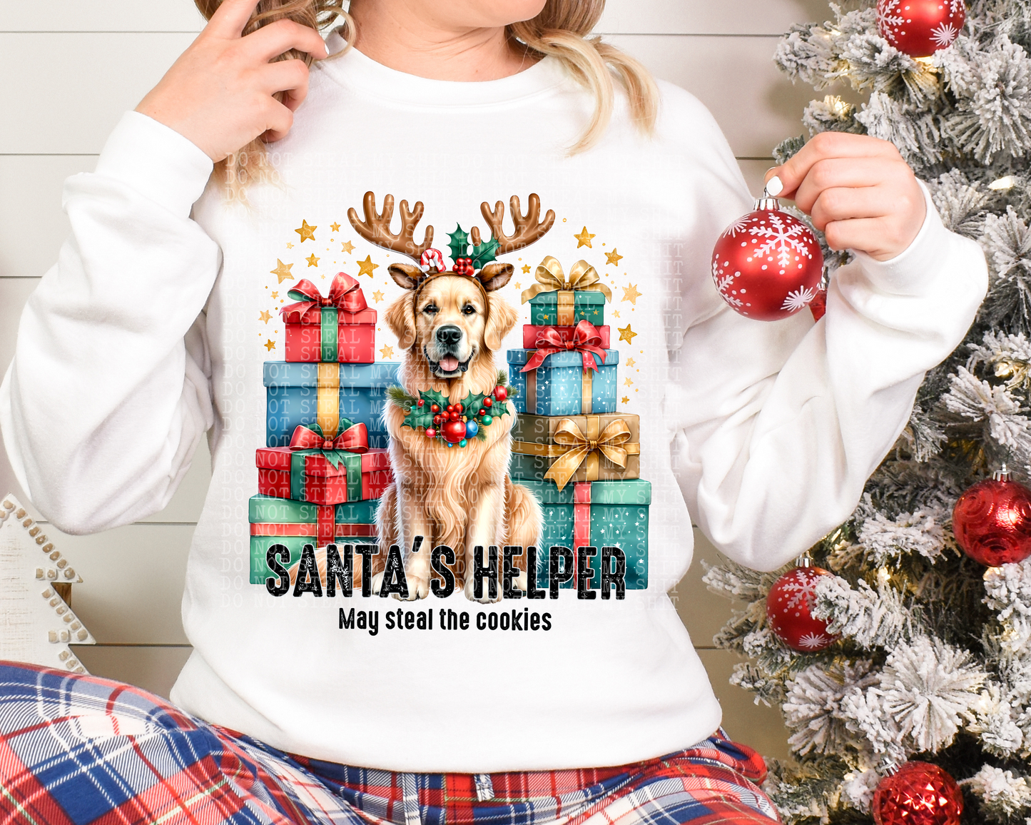 SANTAS HELPER PNG  | Digital Download | PNG