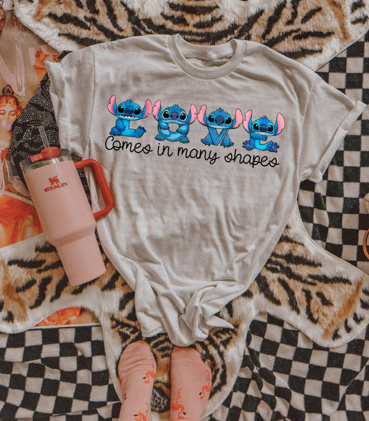 LOVE COMES IN MANY SHAPES PNG | 	SUBLIMATION PNG | AUTOMATIC DOWNLOAD