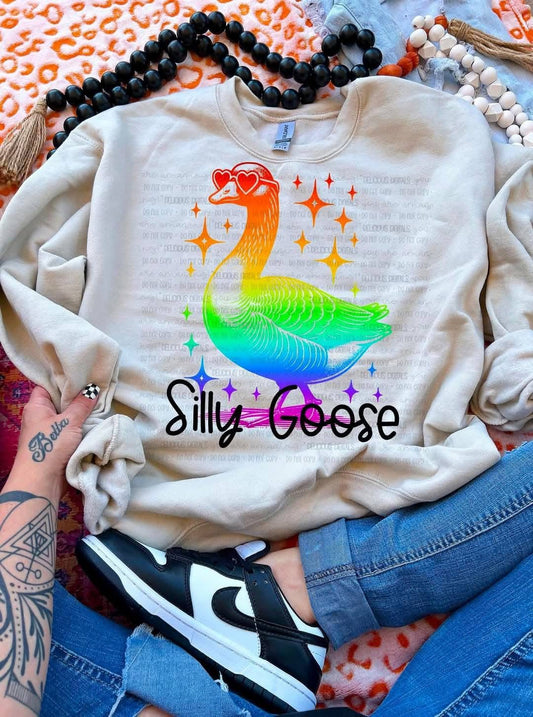 SILLY GOOSE PNG | Digital Download | PNG