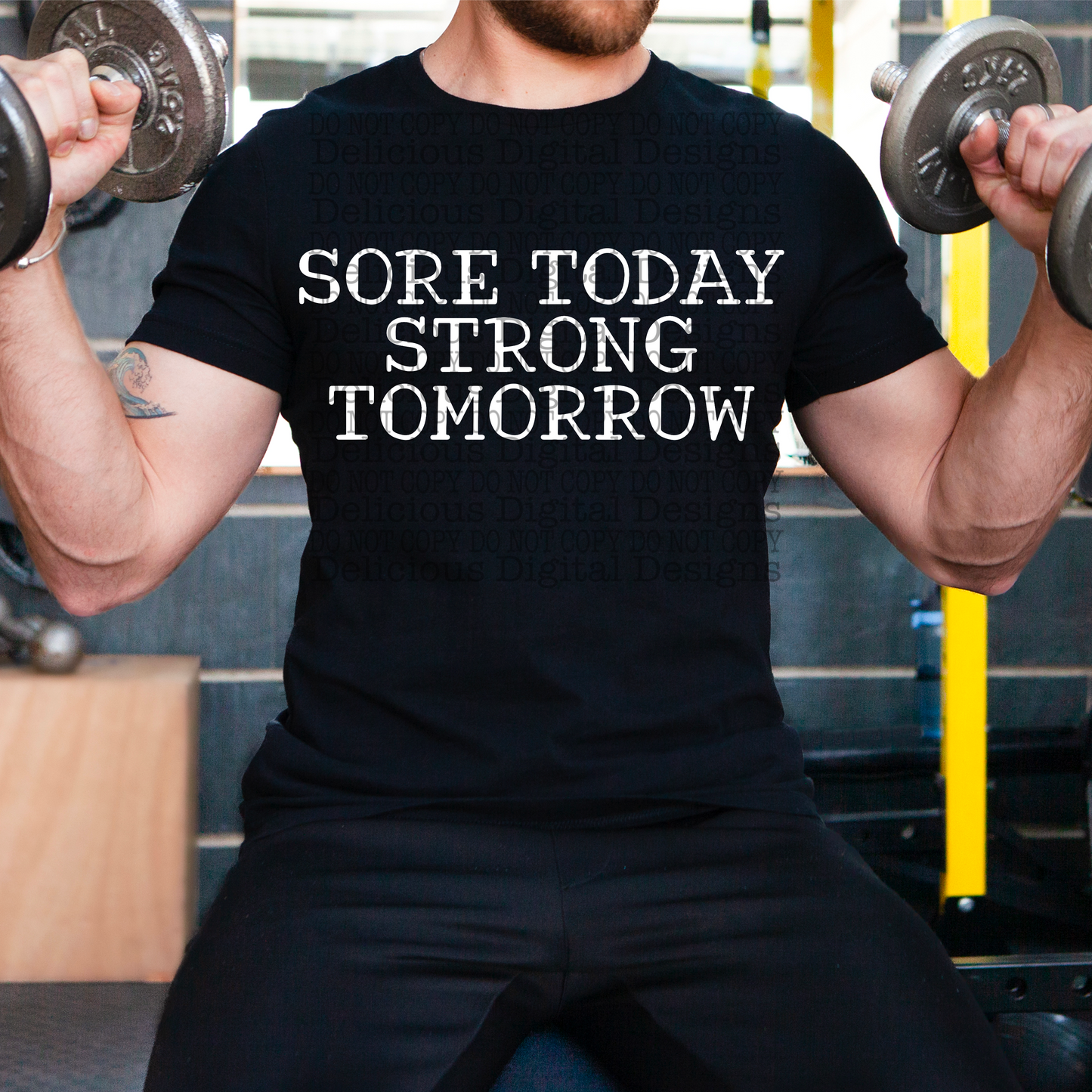 SORE TODAY STRONG TOMORROW PNG | Digital Download | PNG