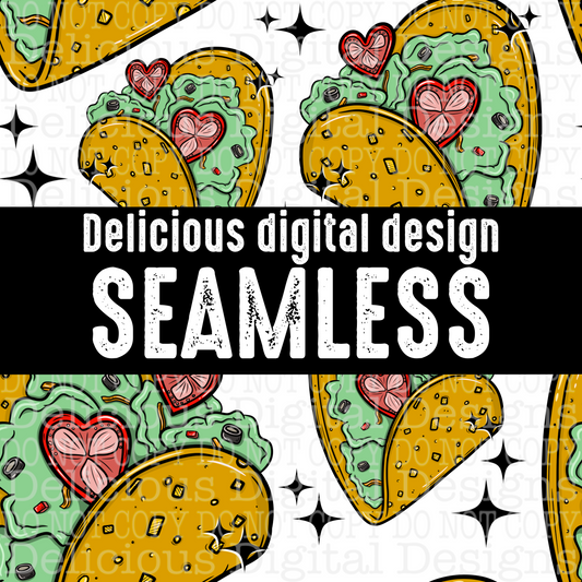 TACO SEAMLESS | Seamless Pattern | AUTOMATIC DOWNLOAD