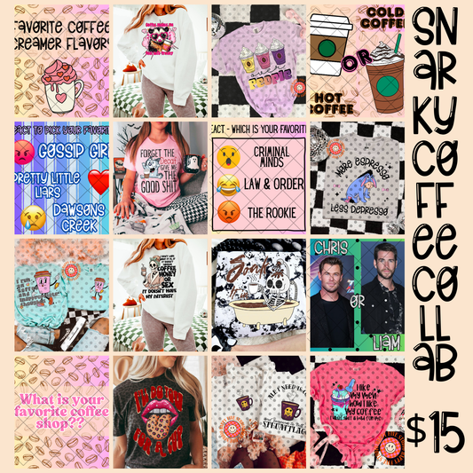 SNARKY COFFEE COLLAB DDD X HAPPY FIVE STUDIO