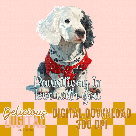 ENGLISH SETTER PNG  | Digital Download | PNG