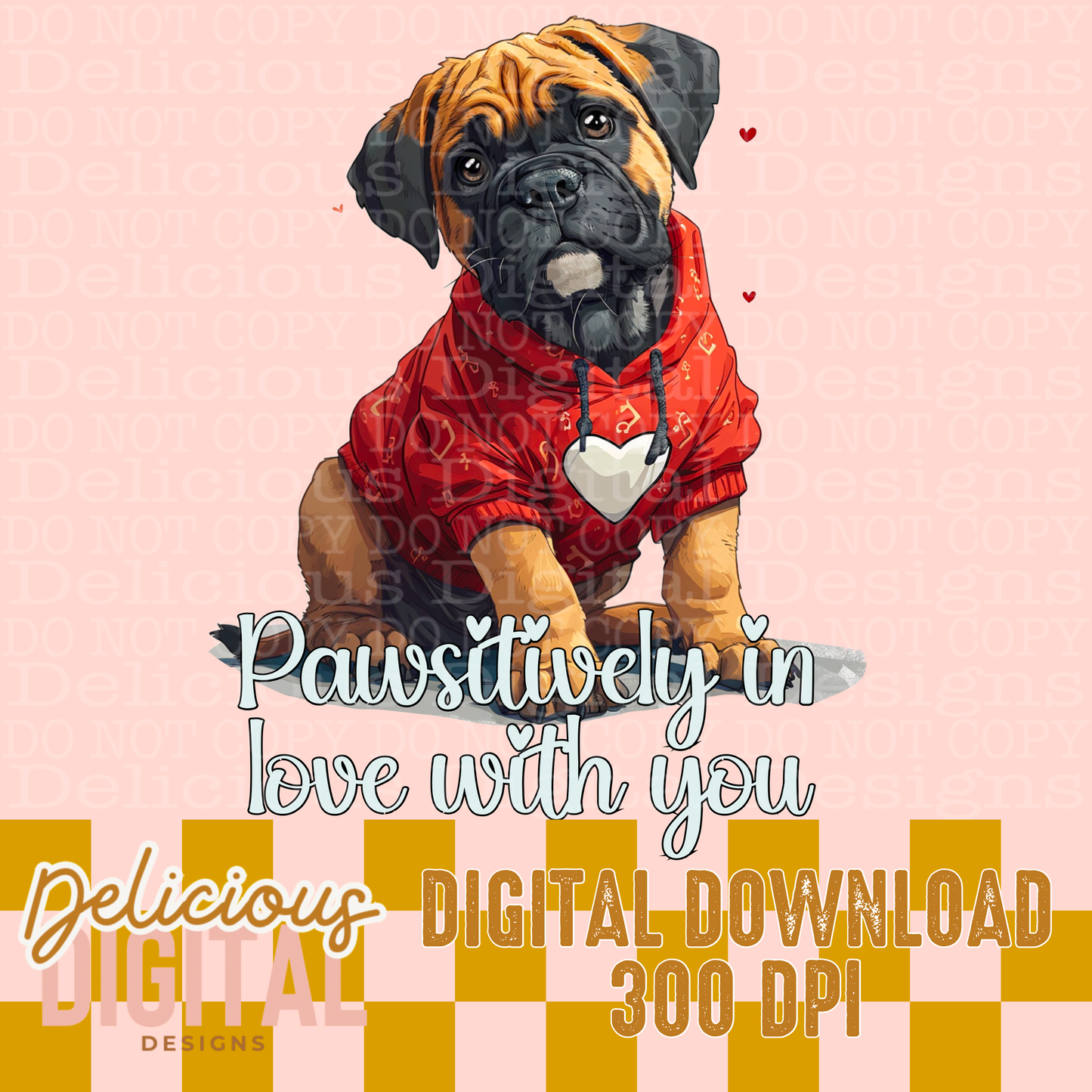 MASTIFF  PNG  | Digital Download | PNG