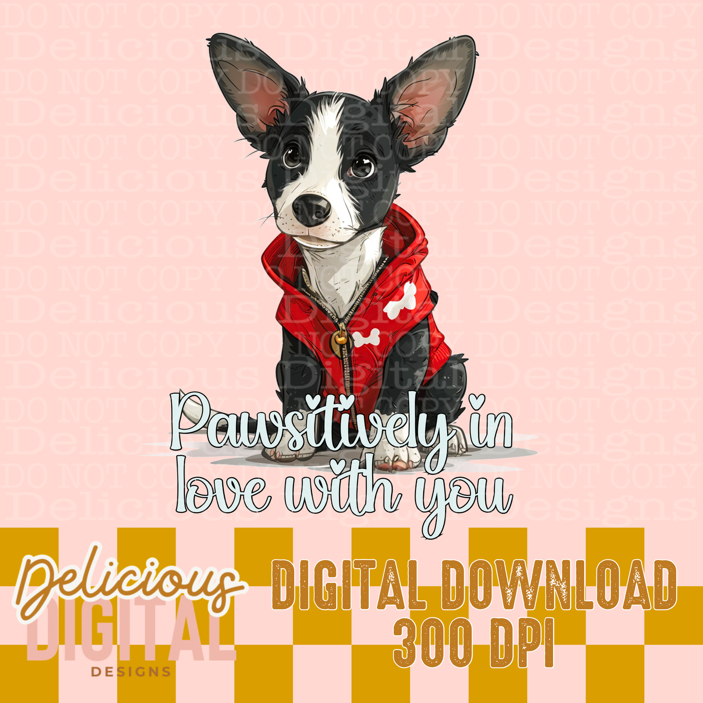 BLACK & WHITE BASENJI PNG  | Digital Download | PNG