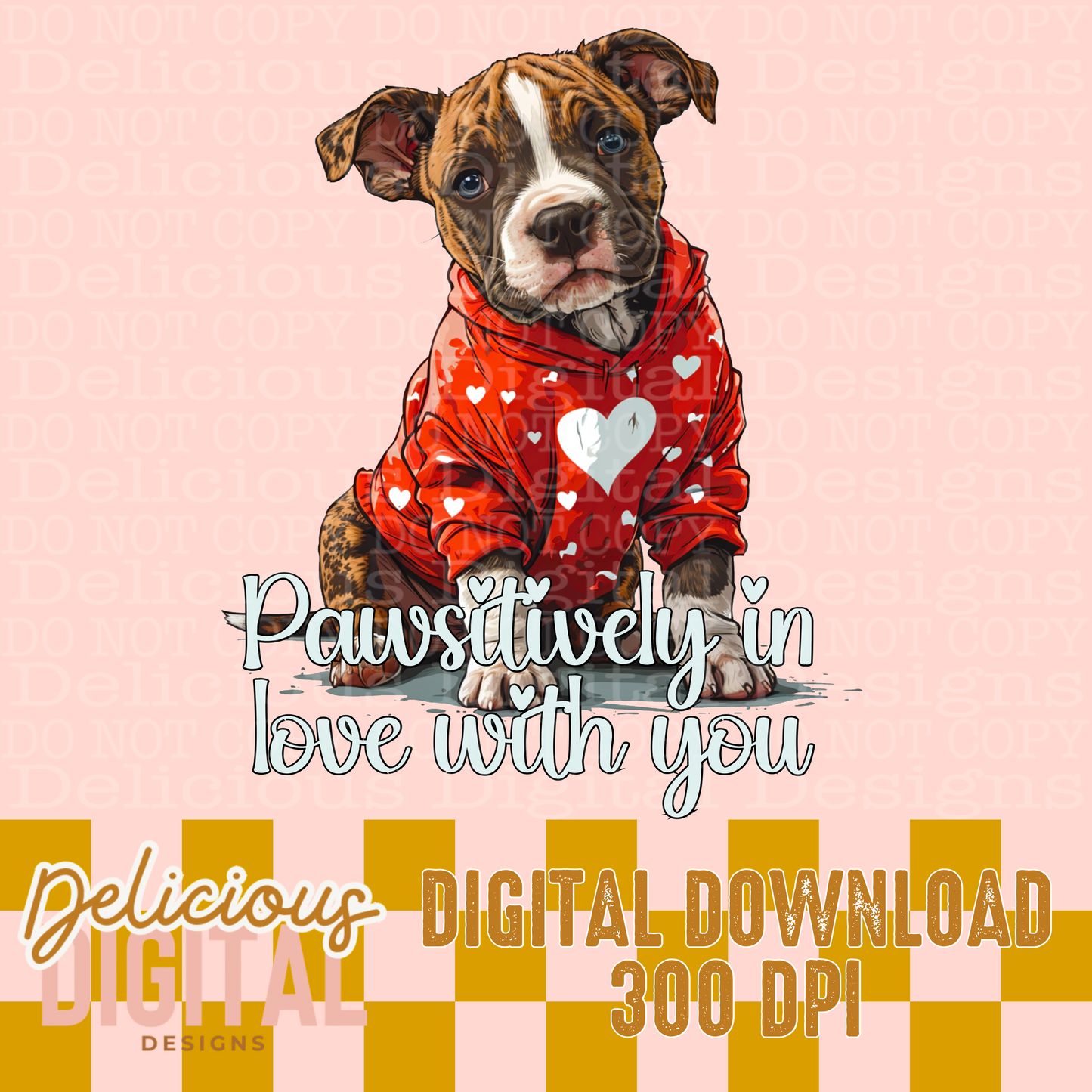 BRINDLE PITTY PNG  | Digital Download | PNG