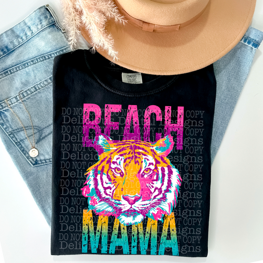 BEACH MAMA PNG | SUBLIMATION PNG | AUTOMATIC DOWNLOAD