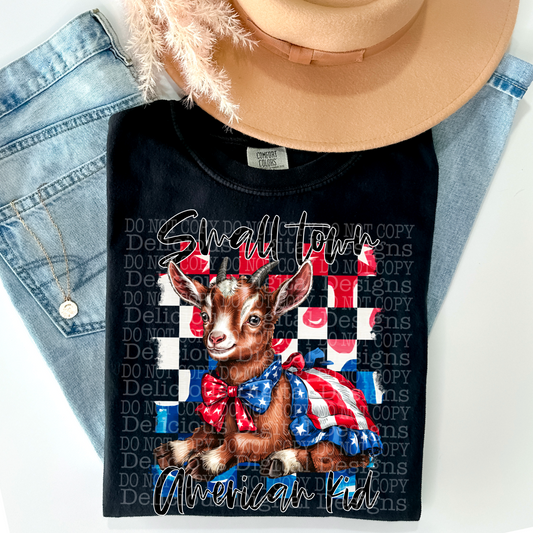 SMALL TOWN AMERICAN KID PNG | SUBLIMATION PNG | AUTOMATIC DOWNLOAD
