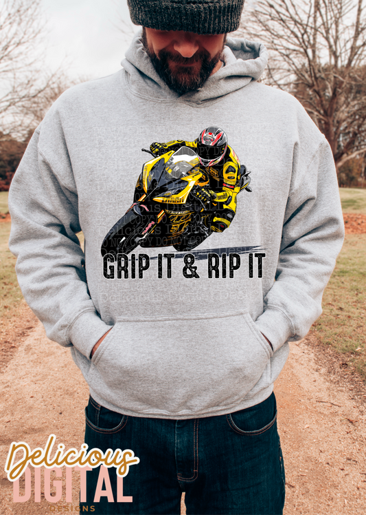 GRIP IT AND RIP IT PNG | Digital Download | PNG