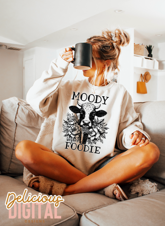 MOODY BEFORE FOODIE PNG | Digital Download | PNG