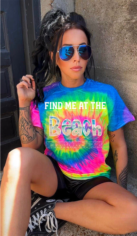 Find me at the beach, Trendy PNG, Sublimation PNG, Automatic digital PNG download