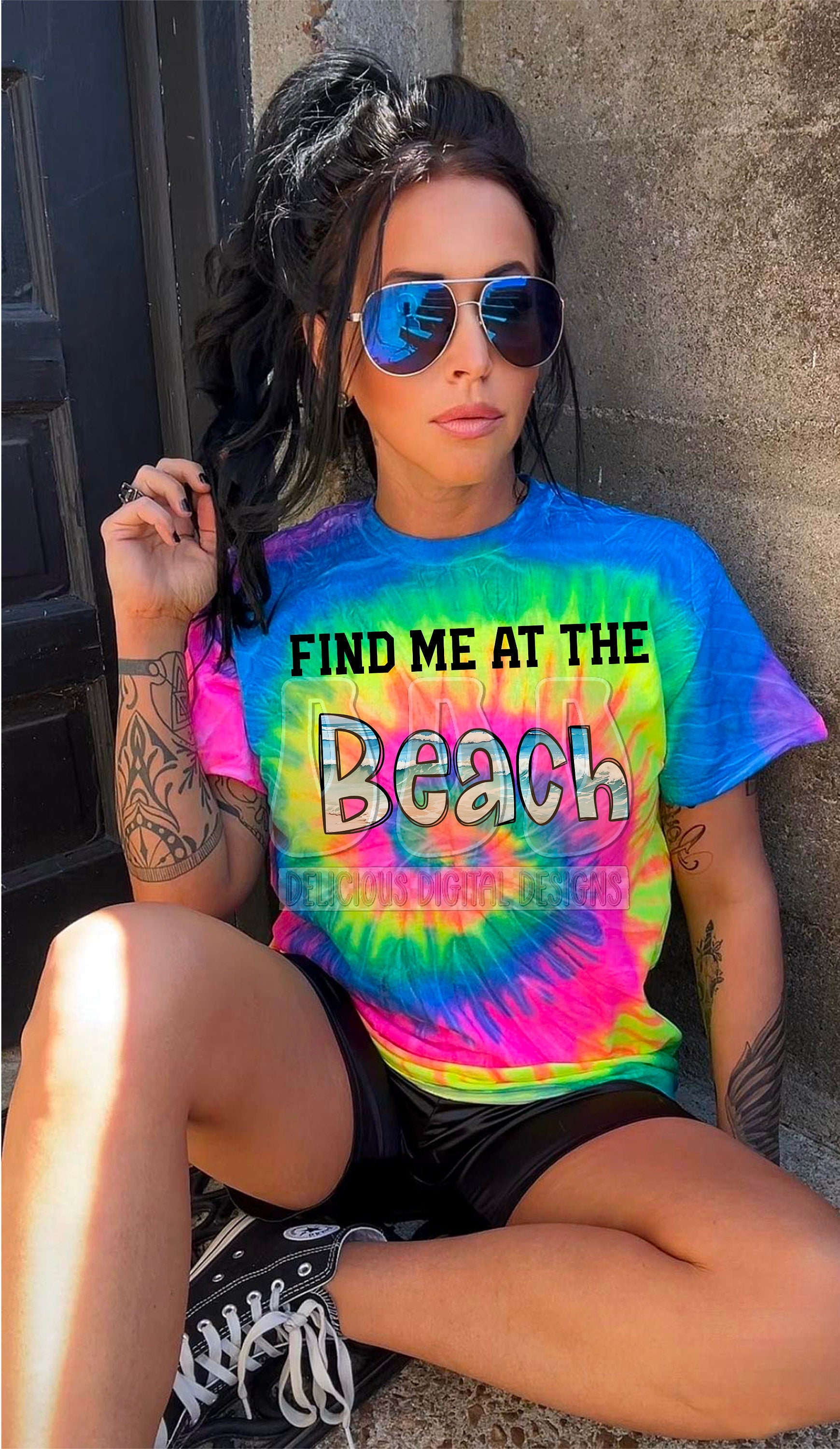 Find me at the beach, Trendy PNG, Sublimation PNG, Automatic digital PNG download