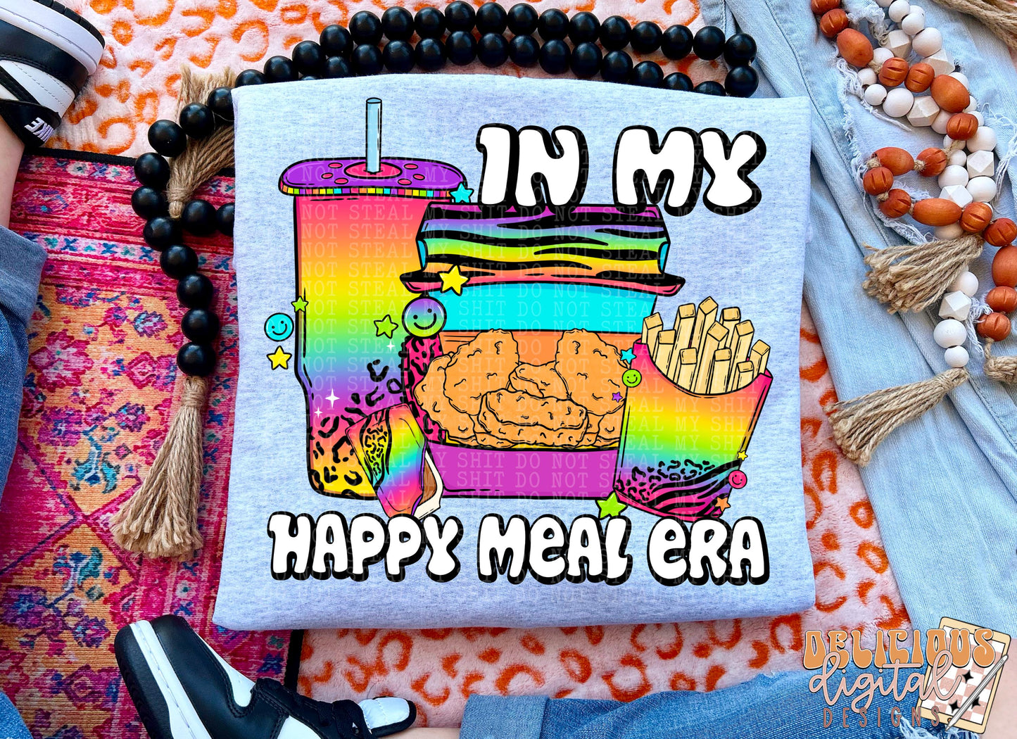 In my happy meal era Png, Trendy PNG, Sublimation PNG, Automatic digital PNG download