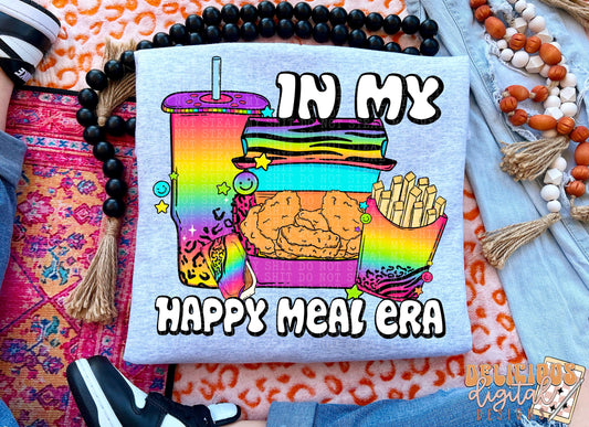 In my happy meal era Png, Trendy PNG, Sublimation PNG, Automatic digital PNG download