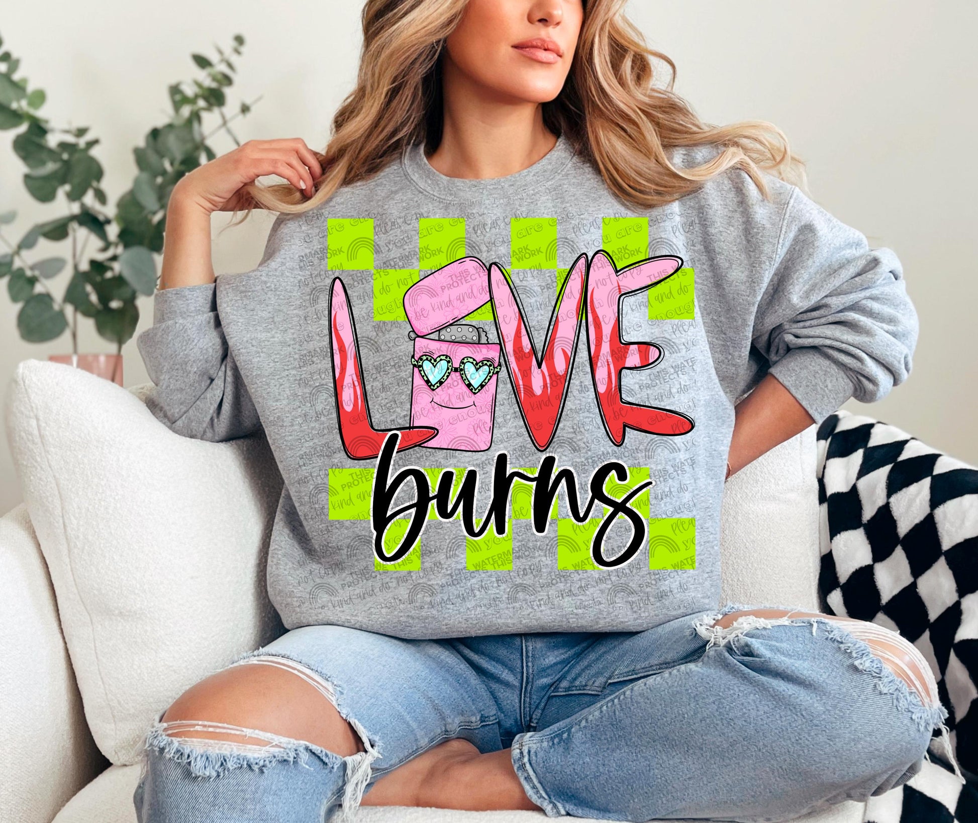 Love Burns Png, Trendy PNG, Sublimation PNG, Automatic digital PNG download