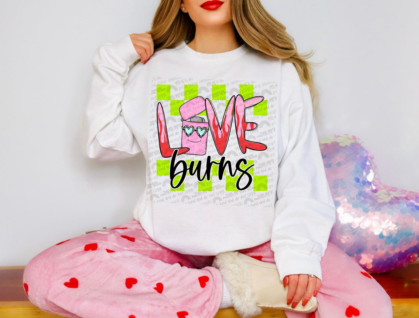 Love Burns Png, Trendy PNG, Sublimation PNG, Automatic digital PNG download