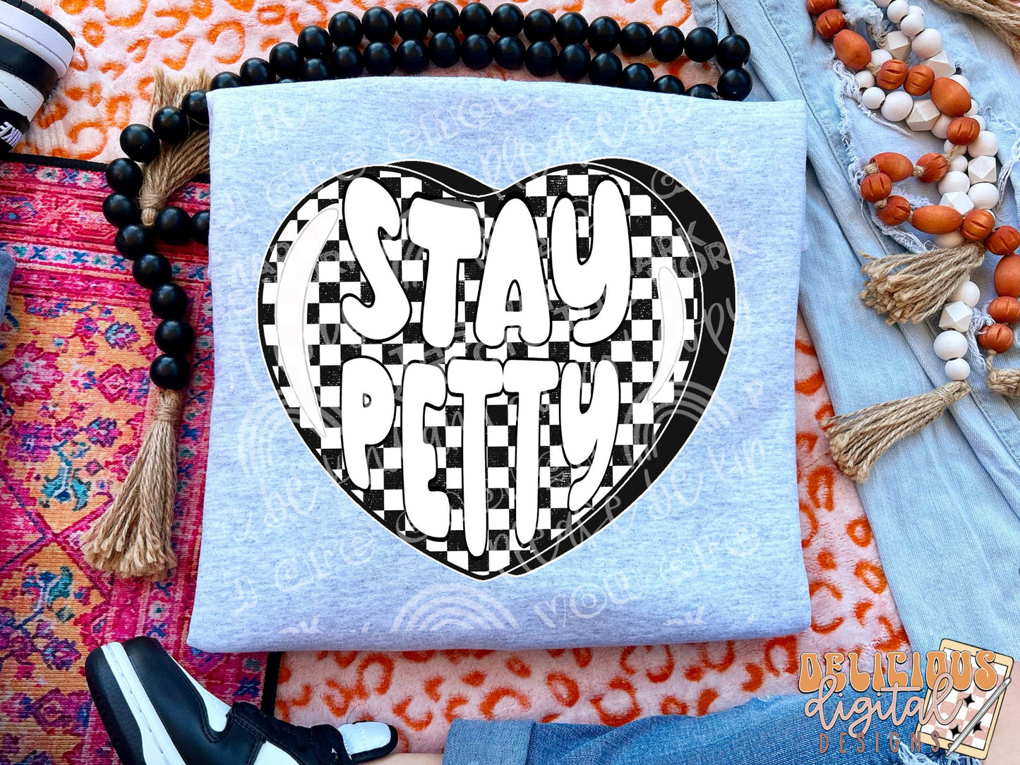 Stay petty png, candy heart png, snarky png, Trendy PNG, Sublimation PNG, Automatic digital PNG download