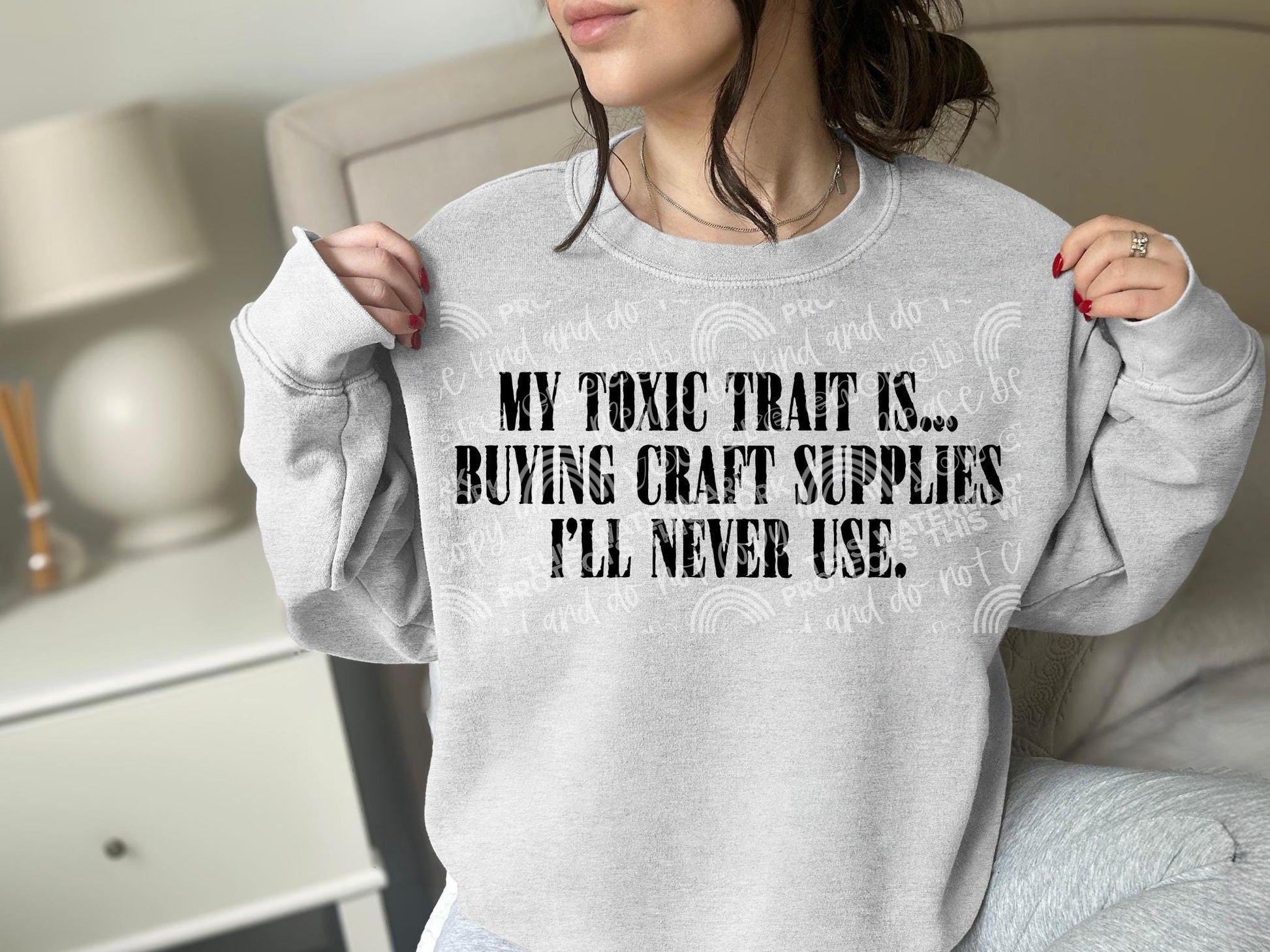 My toxic trait is Craft Supplies png, craft png, Trendy PNG, Sublimation PNG, Automatic digital PNG download