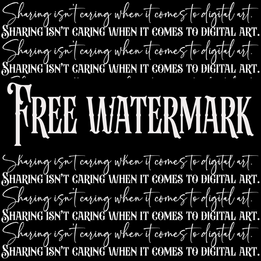 FREE WATERMARK PNG | Digital Download | PNG