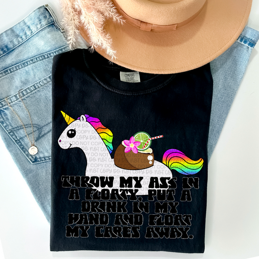 THROW MY ASS IN A FLOATY PNG | Digital Download | PNG