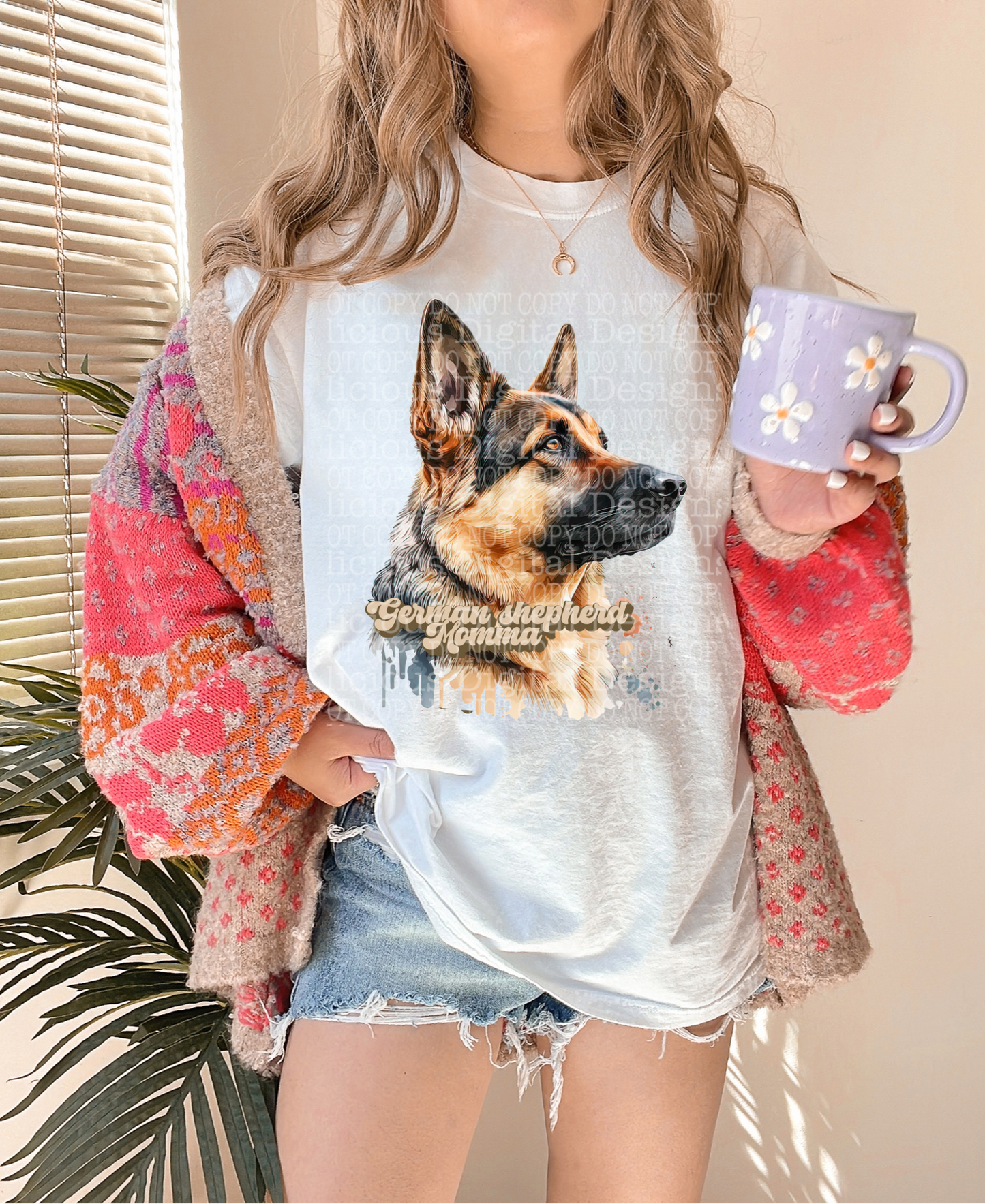 GERMAN SHEPHERD MAMA | Digital Download | PNG