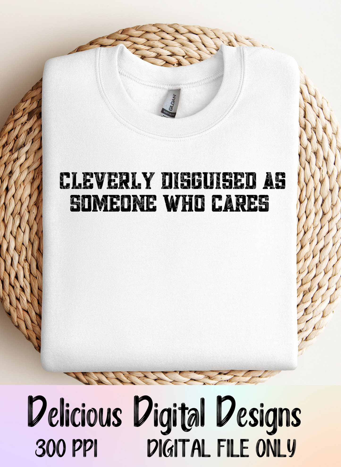 CLEVERLY DISGUISED PNG | Digital Download | PNG