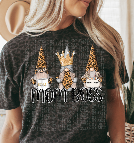 MOM BOSS GNOMES PNG | Digital Download | PNG