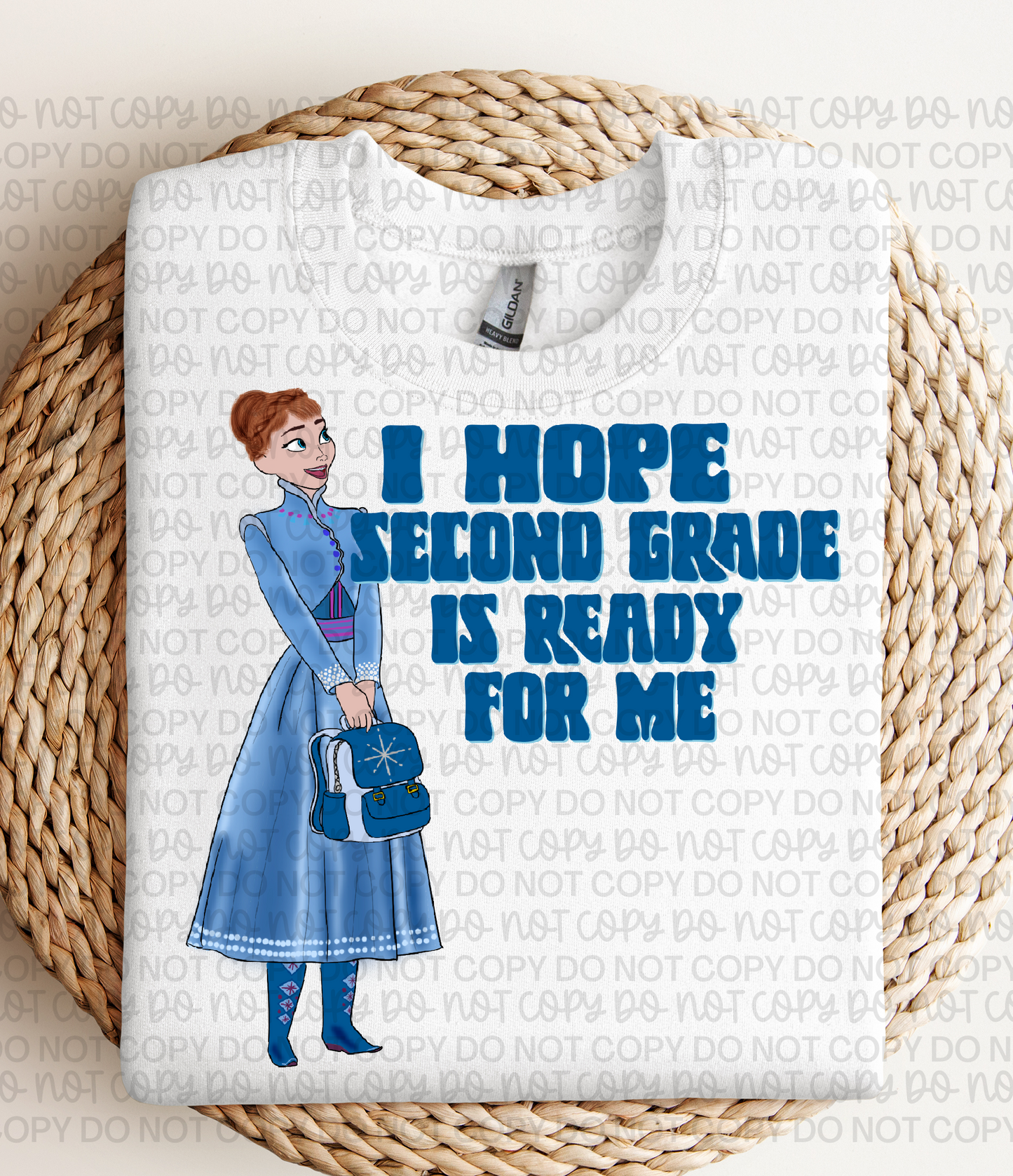 I HOPE SECOND GRADE IS READY FOR ME | Digital Download | PNG